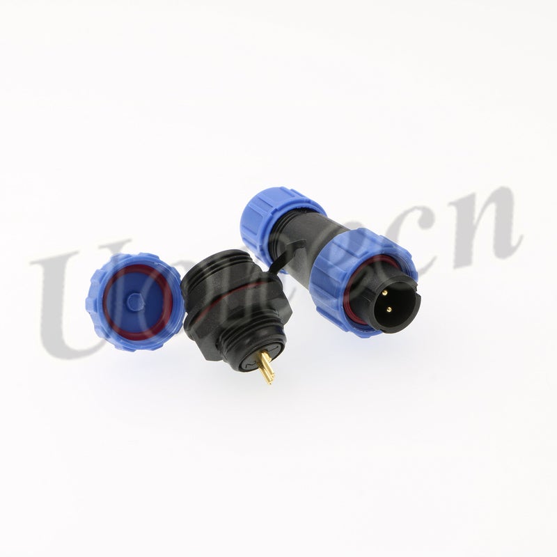Uonecn 2 pcs SP1310 ip68 2-pin Waterproof Connector Power Cable connectors Cable connectors Automotive connectors Plug and socketMultipole Plug and Socket Dustproof Circular - Image 5